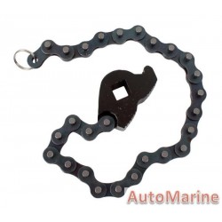 Oil Filter Remover Chain Socket 1/2" Drive
