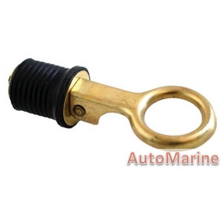 Brass Drain Plug for Boats