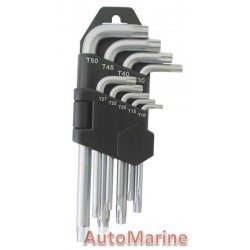 9 Piece Offset Torx Key Set