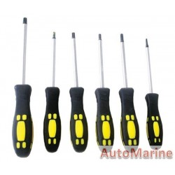 6 Piece Torx Screwdriver Set