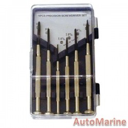 6 Piece Jewellers Screw Driver Set