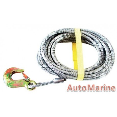 Winch Cable 10 meter x 6mm