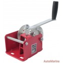 2000LB Hand Winch with Worm Gear and Brake