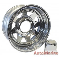 Chrome Rim 15X7/6X140