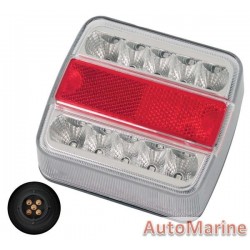 Universal LED Trailer Lamp - 12 Volt with Plug Ends