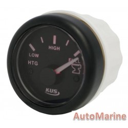 Sewage Gauge - 52mm - Black