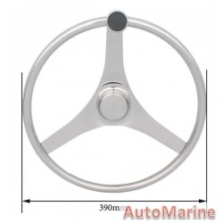 Steering Wheel 15.5" - 316 Stainless Steel