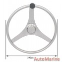 Steering Wheel 15.5" - 316 Stainless Steel