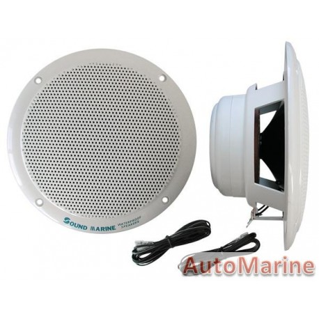 Marine Speakers - 2 Way 6 W/Acc