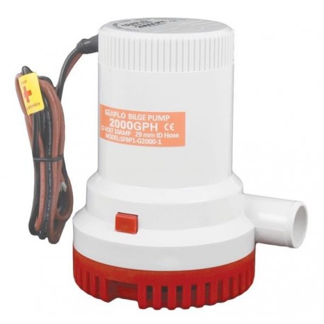 Seaflo Bilge Pump - 2000 Gph - 12V