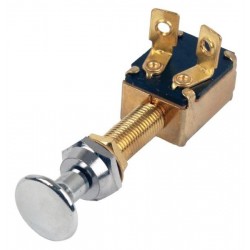 Pull Switch with Brass Knob - Off-On