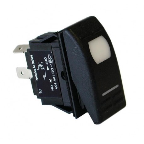 Waterproof Switch - 3 Pin - LED - 15 Amp