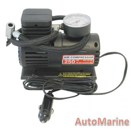 Air Compressor 250PSI - 12 Volt