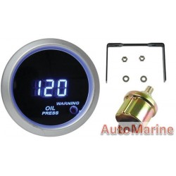 52mm Oil Pressure Gauge - Digital