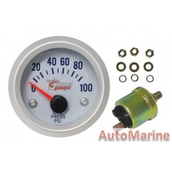 52mm Oil Pressure Gauge