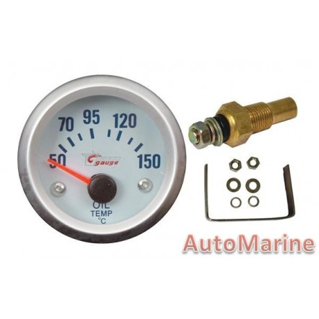 52mm Oil Temperature Gauge