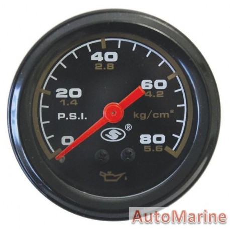 52mm Oil Pressure Gauge