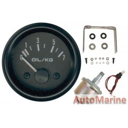 52mm Oil Pressure Gauge