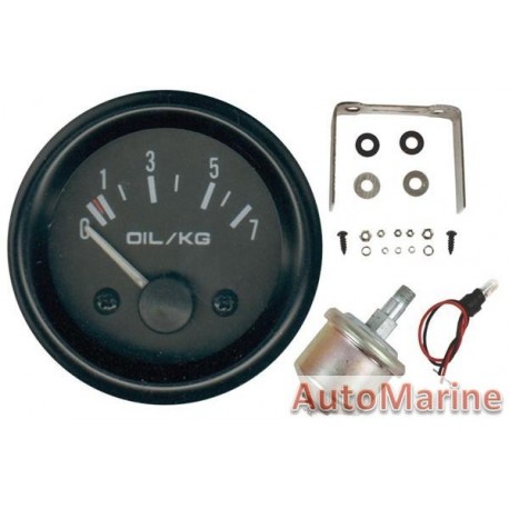 52mm Oil Pressure Gauge