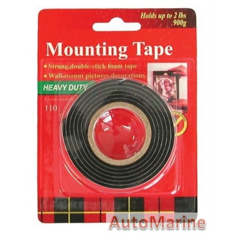 Double Sided Tape 1mm x 20mm x 1 Meter