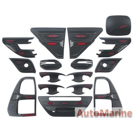 Complete Dress Up Kit for Toyota HiLux 2015 Onward