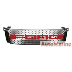 Ford Ranger Front Grille with Red FORD