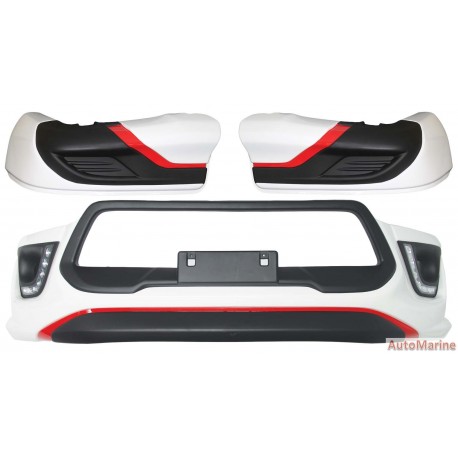 Front Bumper Cover Set for Topyota HiLux 2015 Onward