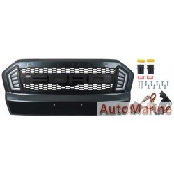 Grille with Bumper Lip for Ford Ranger 2015 Onward