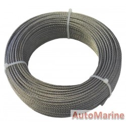 Stainless Steel Wire Rope 3mm x 50m
