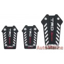 Pedal Pad Set (Black/White) -TRD