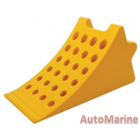 Plastic Wheel Chock for Trucks and Busses