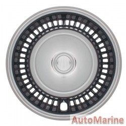 15" Chrome / Black Wheel Cover Set