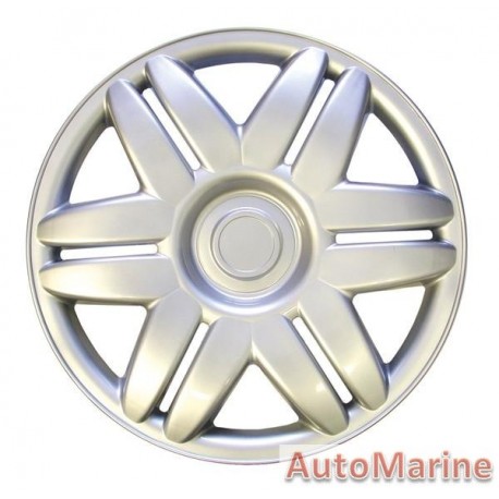 15" Silver Wheel Cover Set