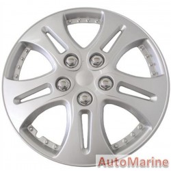 14" Silver Wheel Cover Set