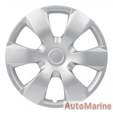 16" Silver Wheel Cover Set