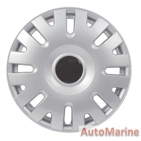 15" Silver Wheel Cover Set