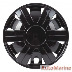 15" Ice Black Wheel Cover Set