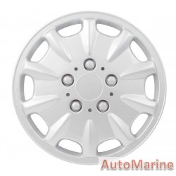 15" Silver Wheel Cover Set