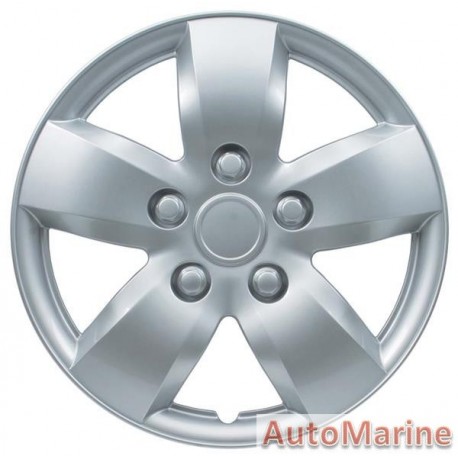 14" Silver Wheel Cover Set