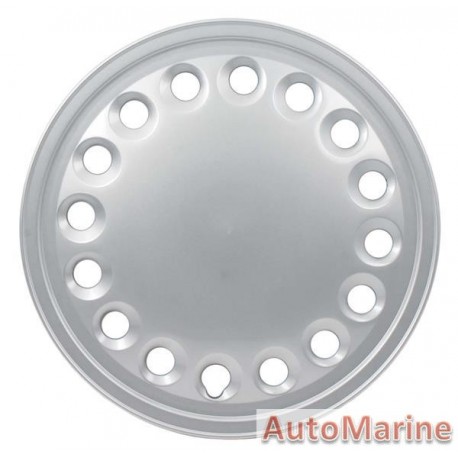 14" Silver Wheel Cover Set