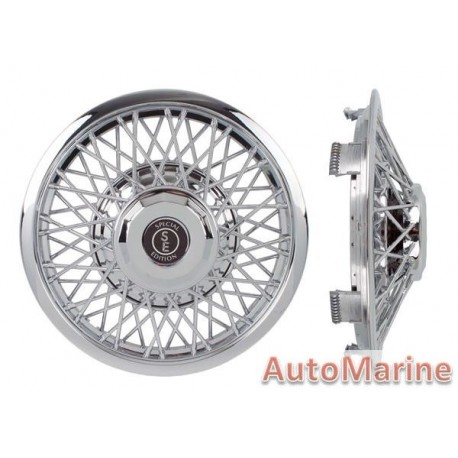 14" Chrome Wheel Cover Set