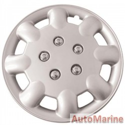 14" Silver Wheel Cover Set