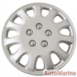 14" Silver Wheel Cover Set