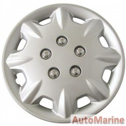 14" Silver Wheel Cover Set