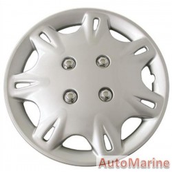 14" Silver Wheel Cover Set