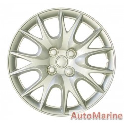 13" Silver Wheel Cover Set