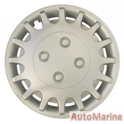 13" Silver Wheel Cover Set