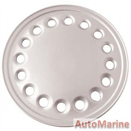 13" Silver Wheel Cover Set