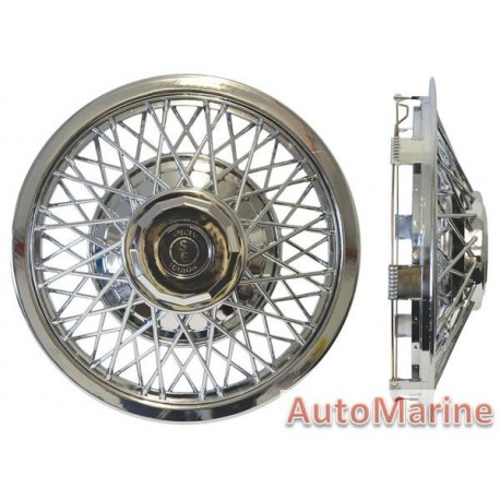 13" Chrome Wheel Cover Set