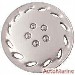 13" Silver Wheel Cover Set